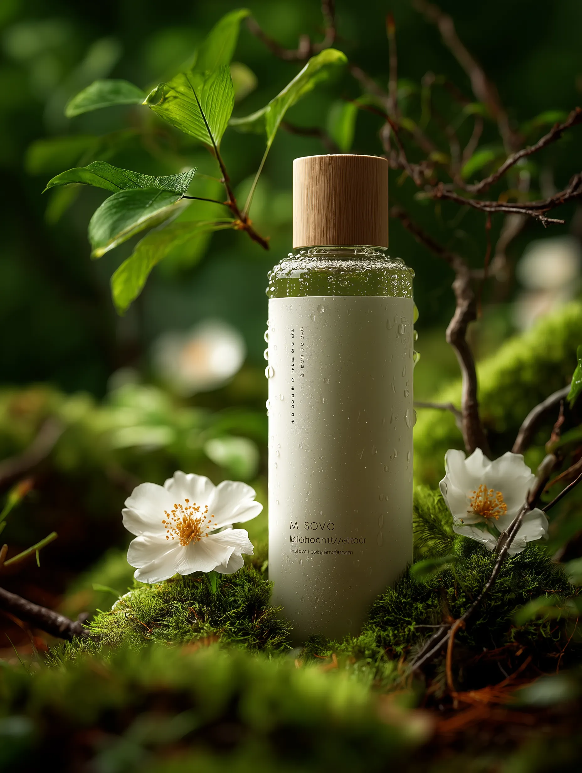 Bottle product shot